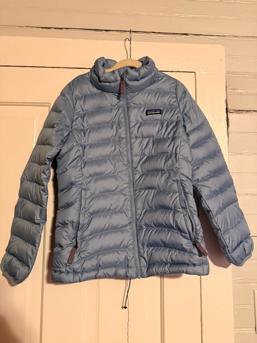 Patagonia Kids Light Blue Puffer Jacket